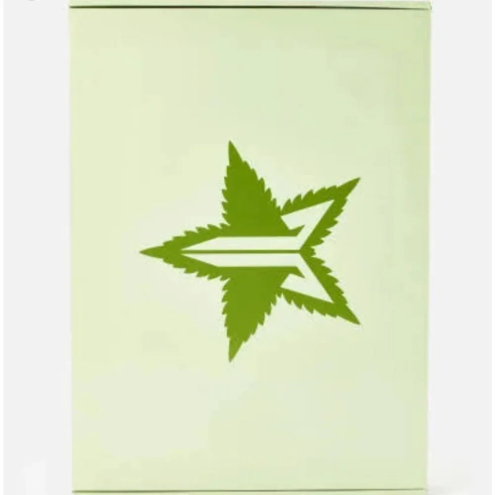 Jeffree Star Green Cannabis Leaf Mirror NIB